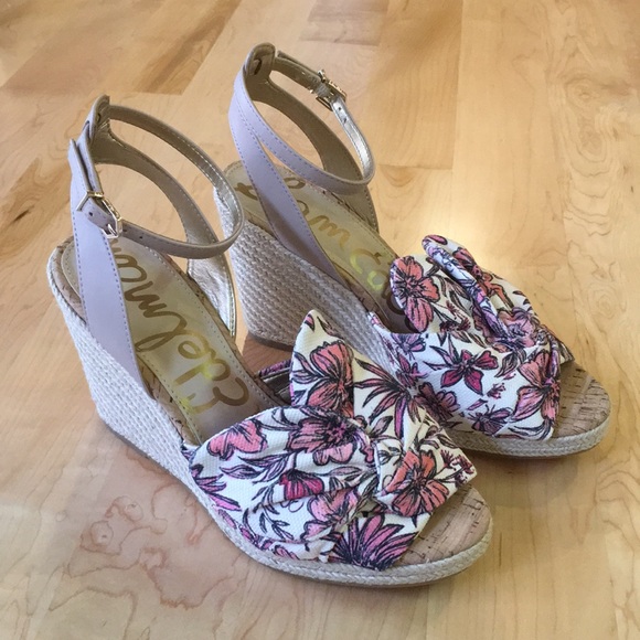 Sam Edelman Aubrey wedge open toe - Picture 2 of 16